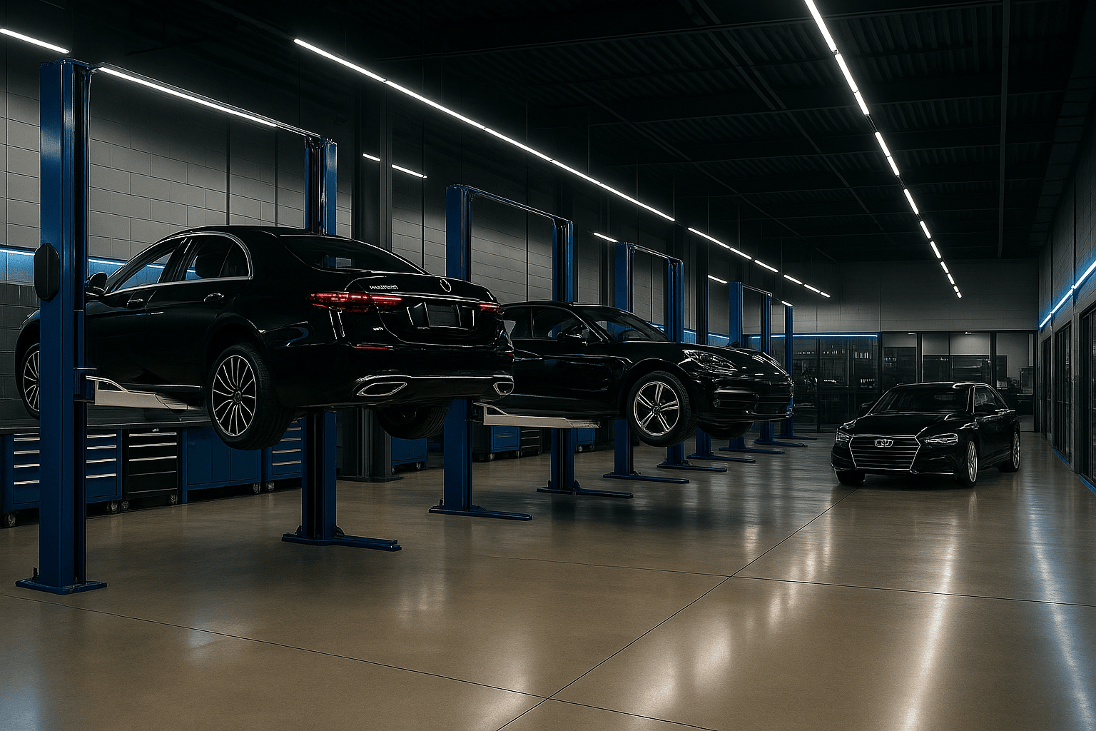 Najib Auto Repair Garage Facilities